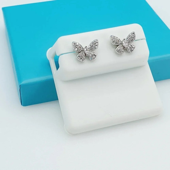 "925 Sterling Silver CZ Beautiful Earrings for Women, 1USPAR4156 - Picture 9 of 11